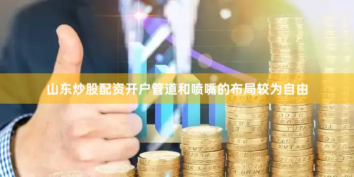 山东炒股配资开户管道和喷嘴的布局较为自由